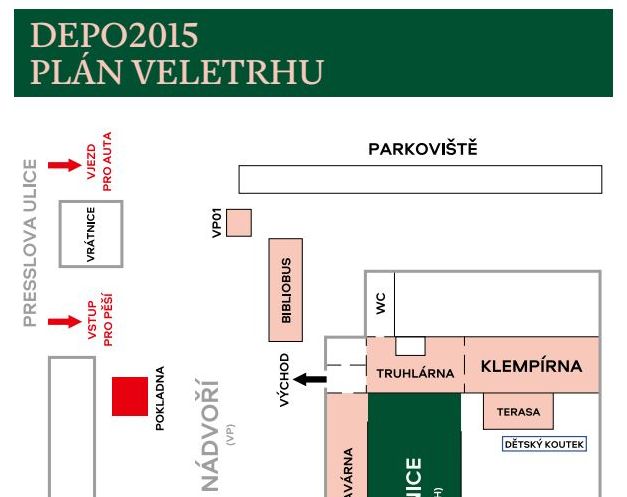 DEPO2015 - plán veletrhu