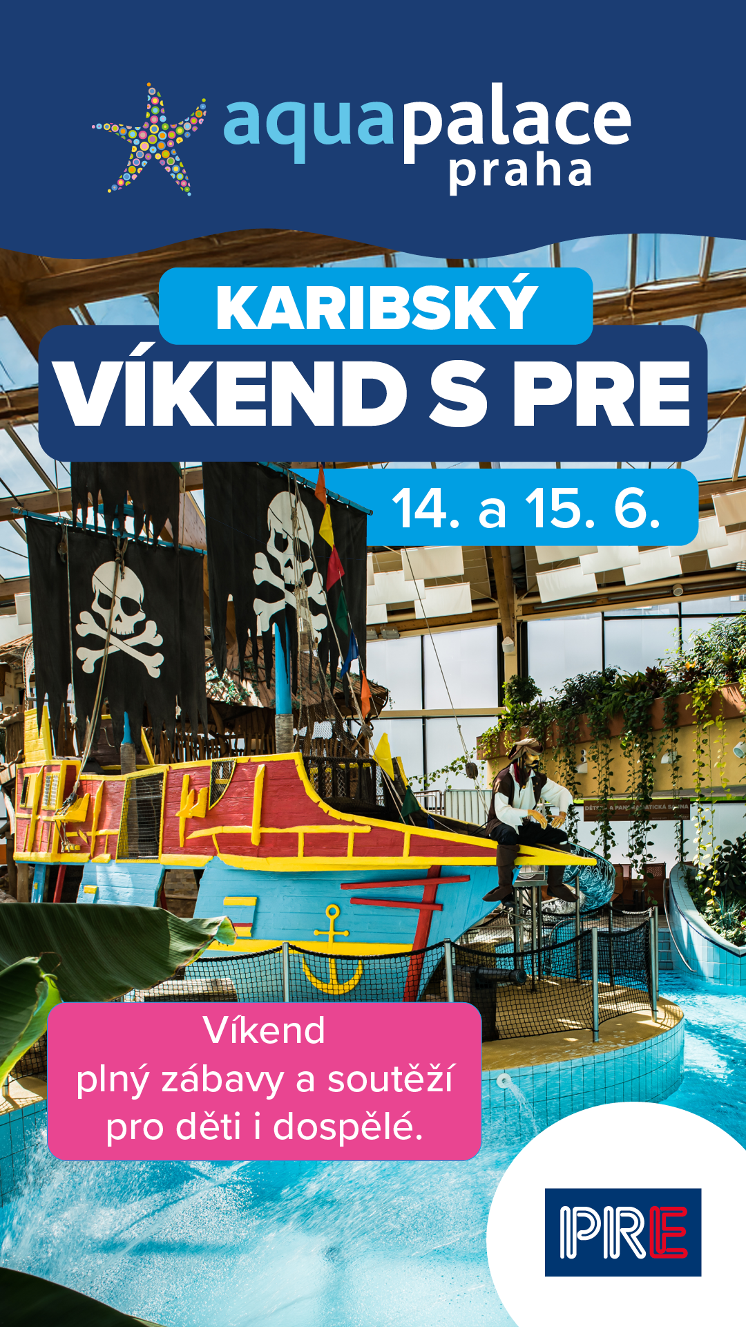 Aquapalace zábava PRE