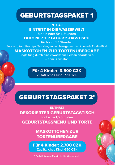 narozeniny mega party