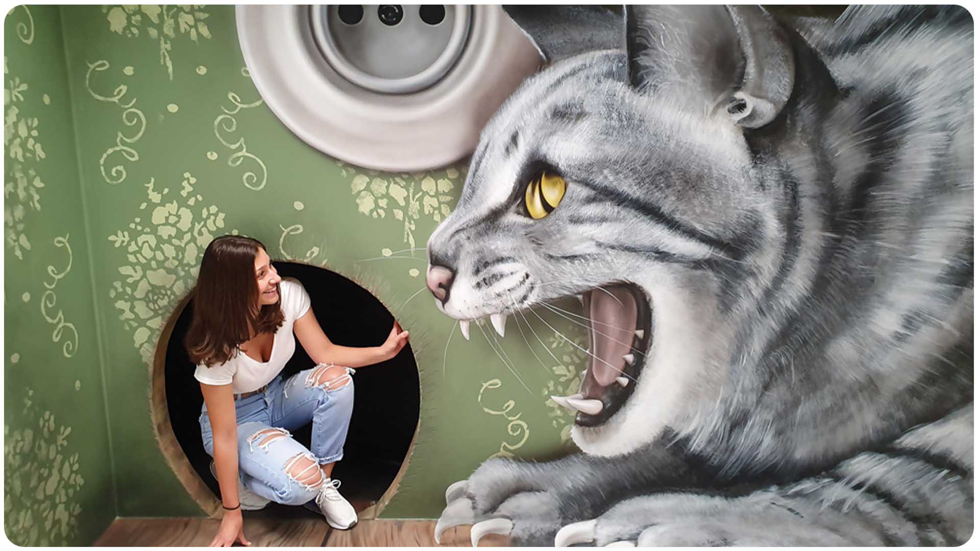 Museum of Illusions in Prague – interactive optical exhibits