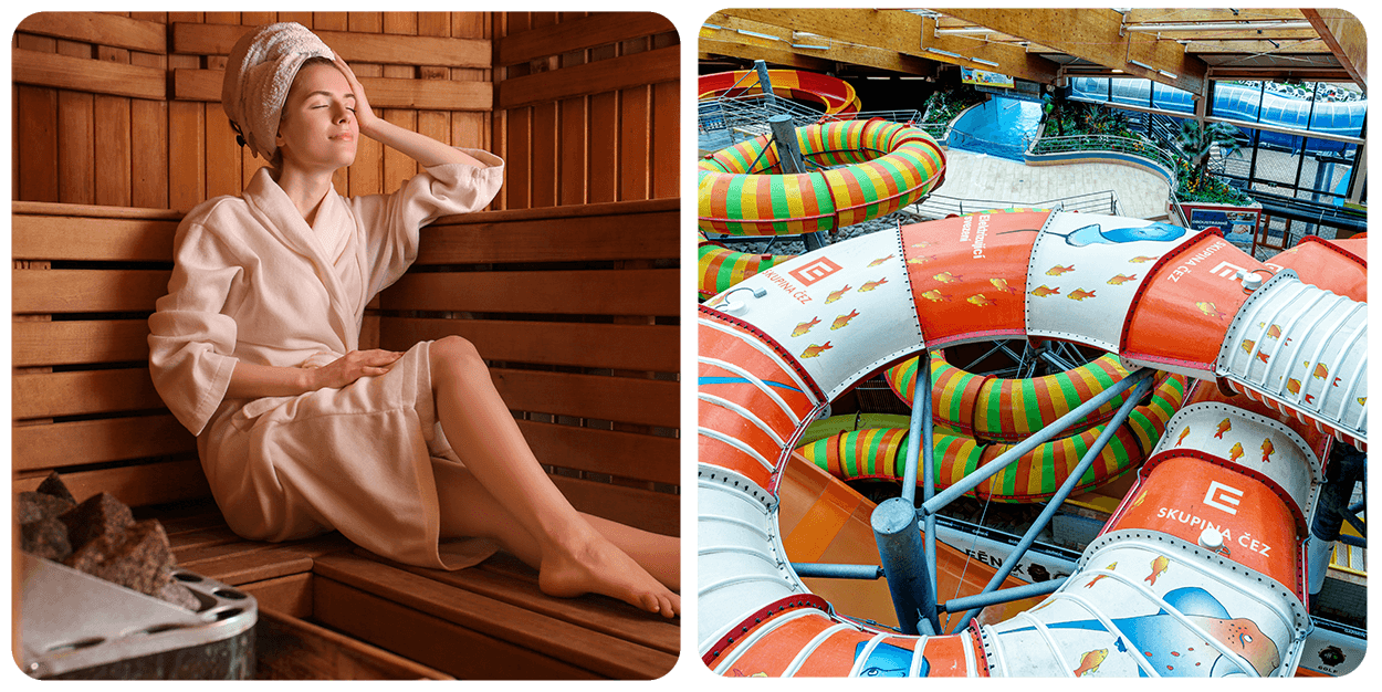 Aquapalace Prague – winter wellness and water fun