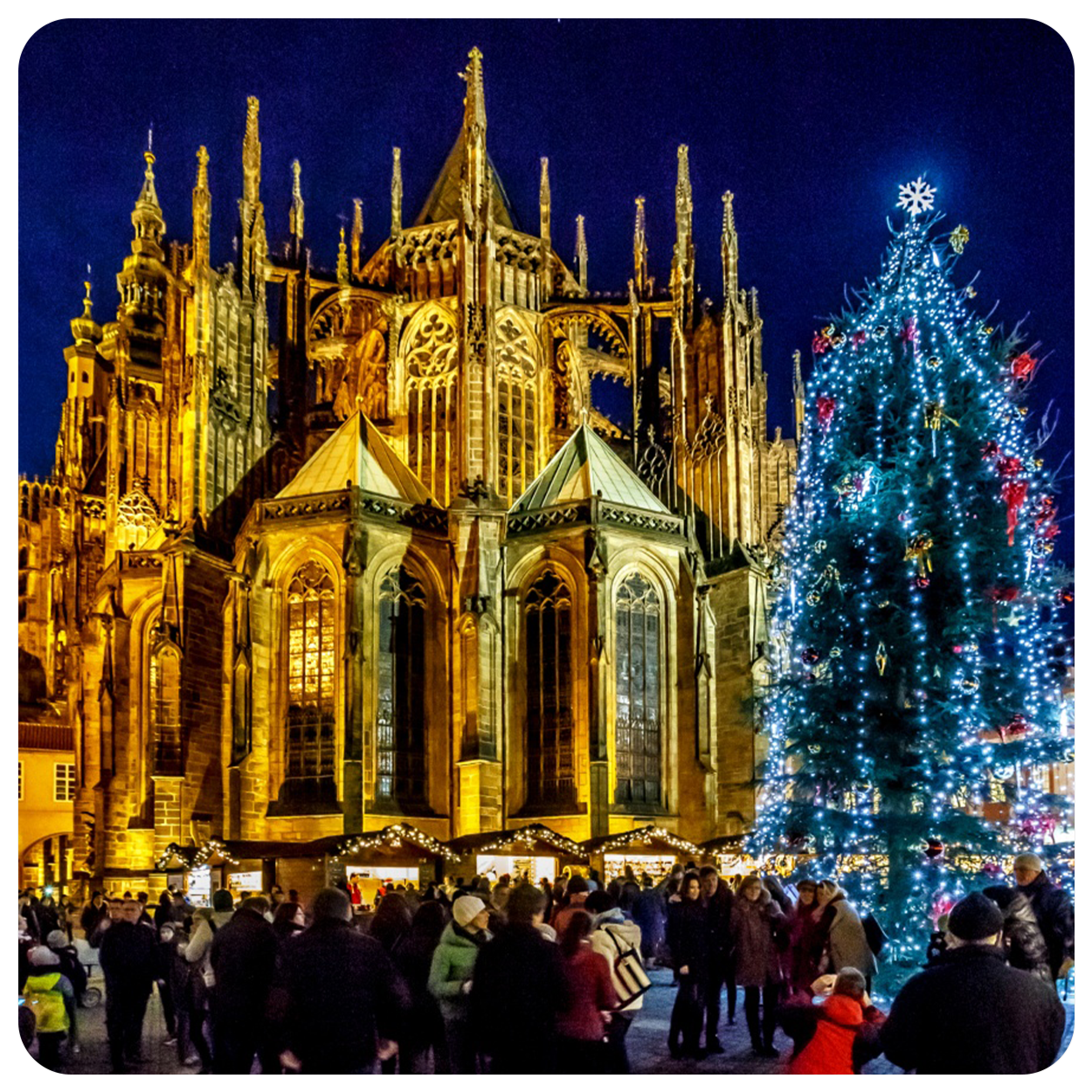 Prague Castle Christmas market