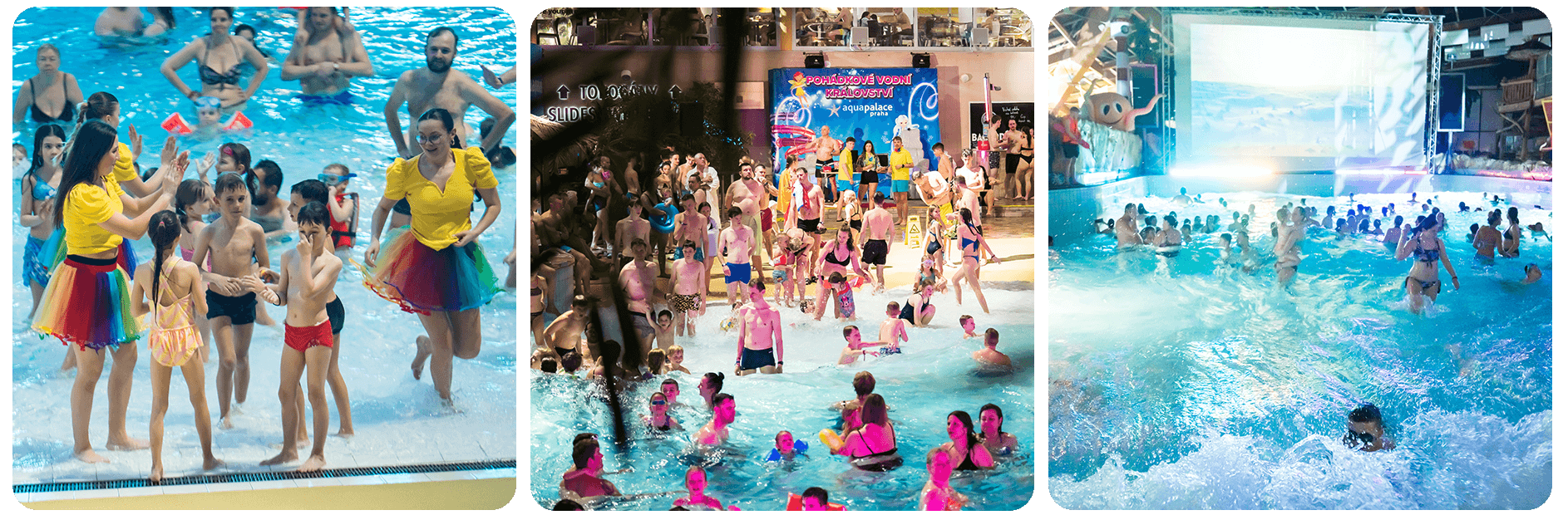 Dětský Silvestr v aquaparku Aquapalace Praha