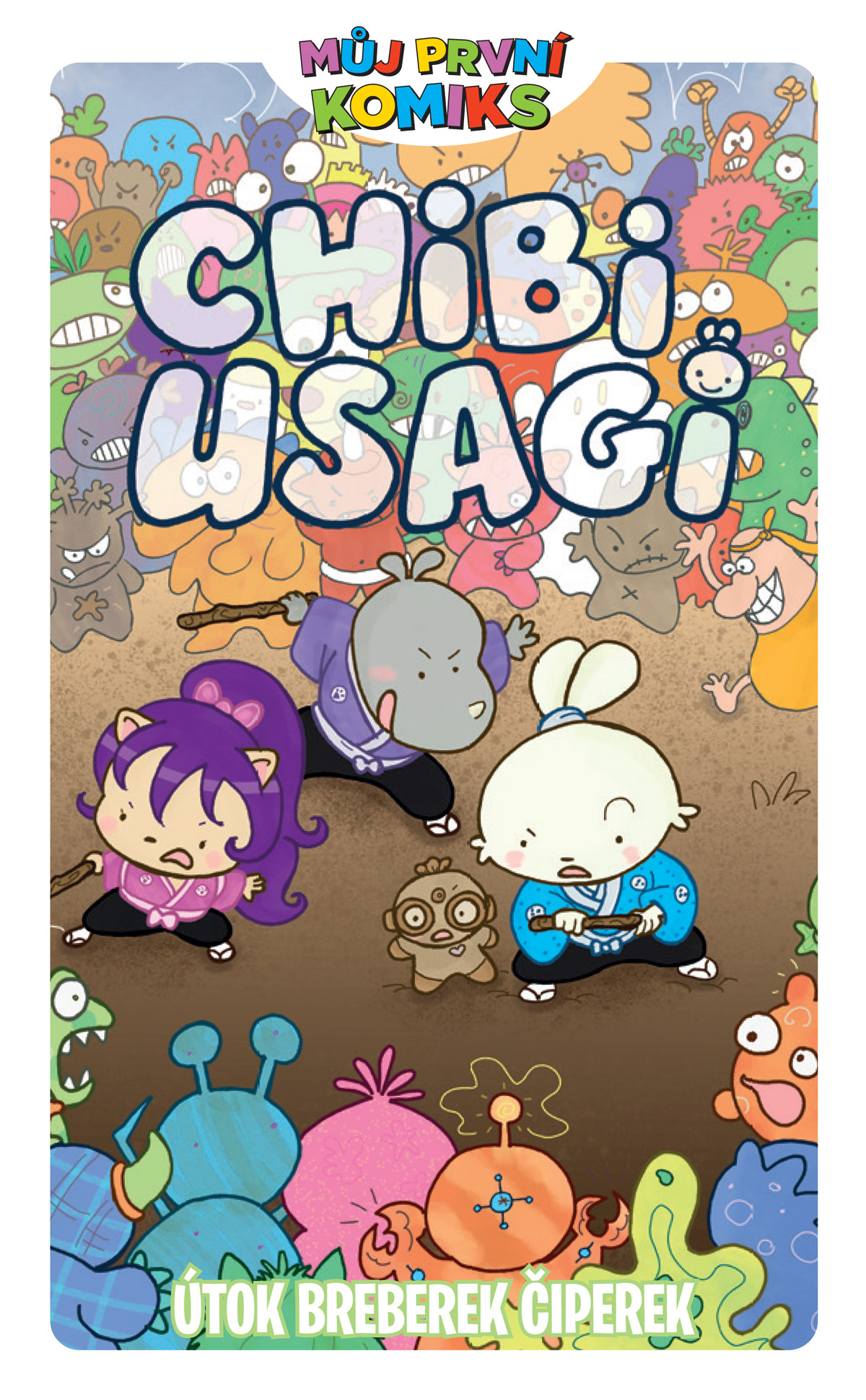 obrázek k novince - Můj první komiks: Chibi Usagi: Útok breberek čiperek
