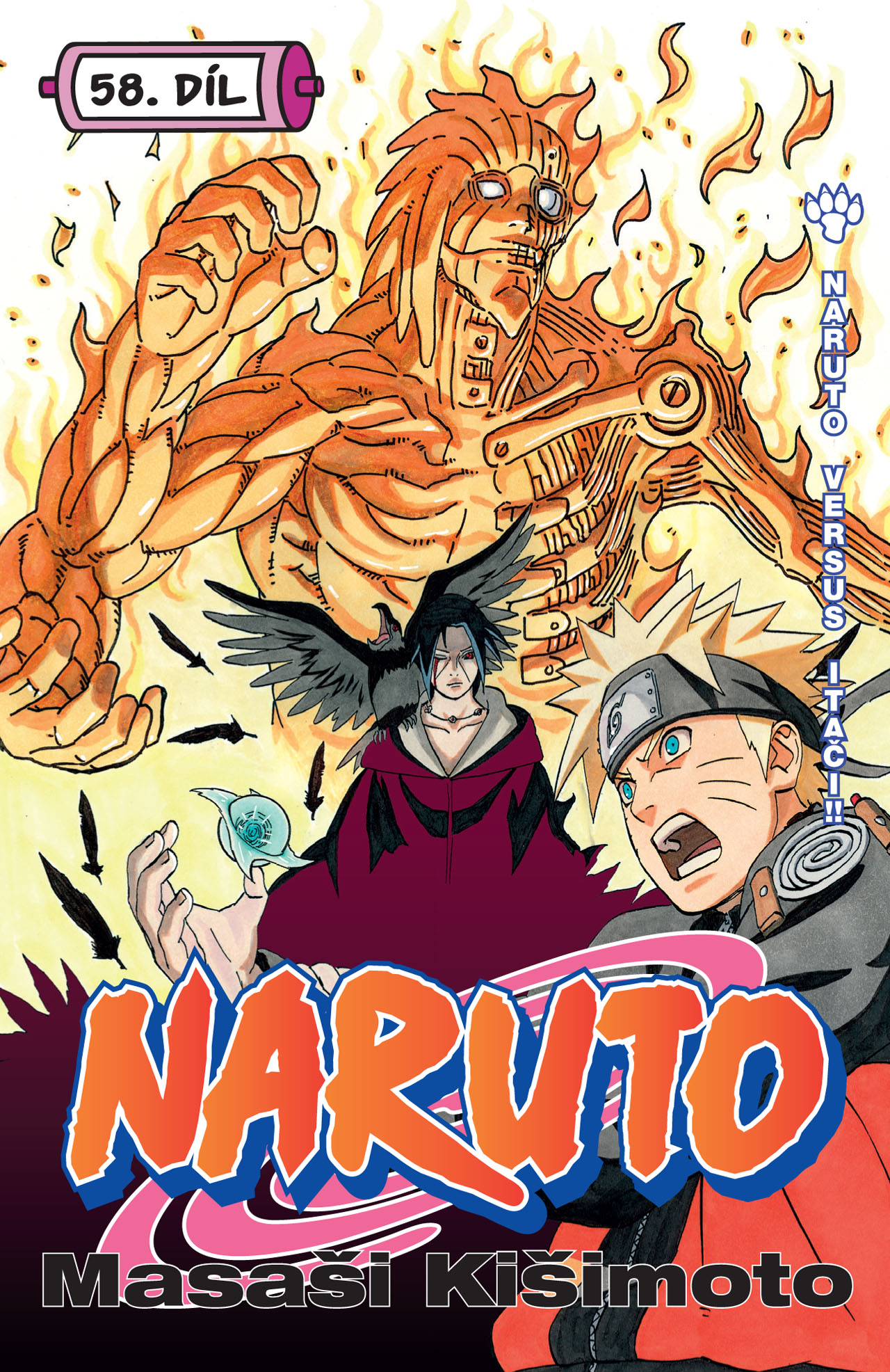 obrázek k novince - Naruto 58: Naruto versus Itači