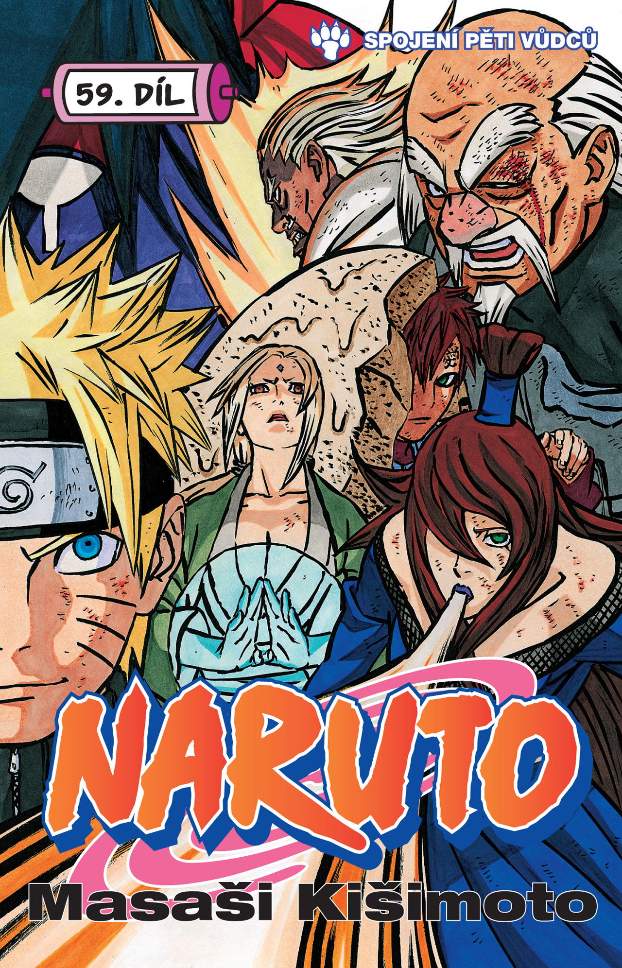 obrázek k novince - Naruto 59: Spojení pěti vůdců