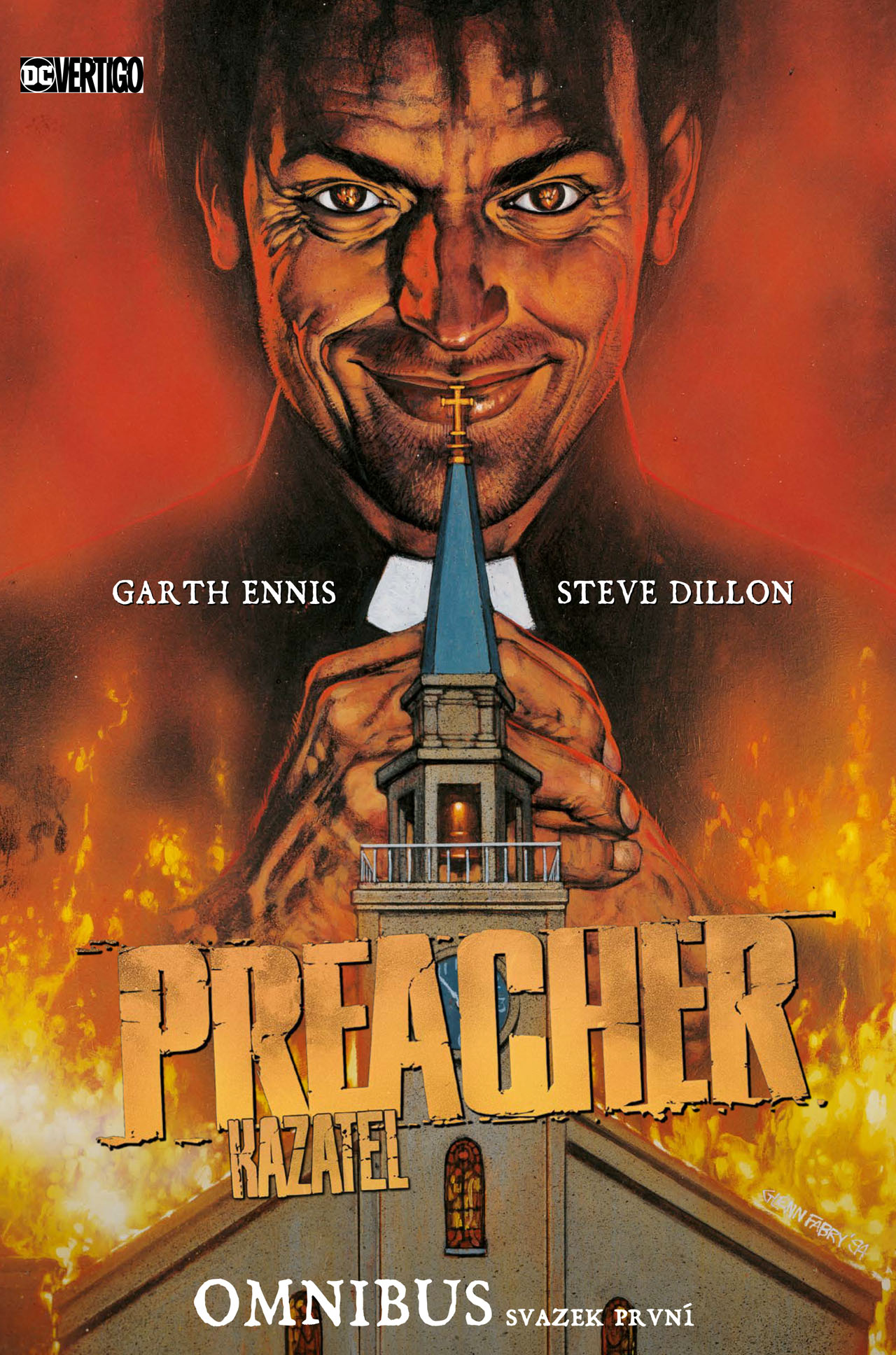 obrázek k novince - Preacher/Kazatel omnibus, svazek první (základní verze)