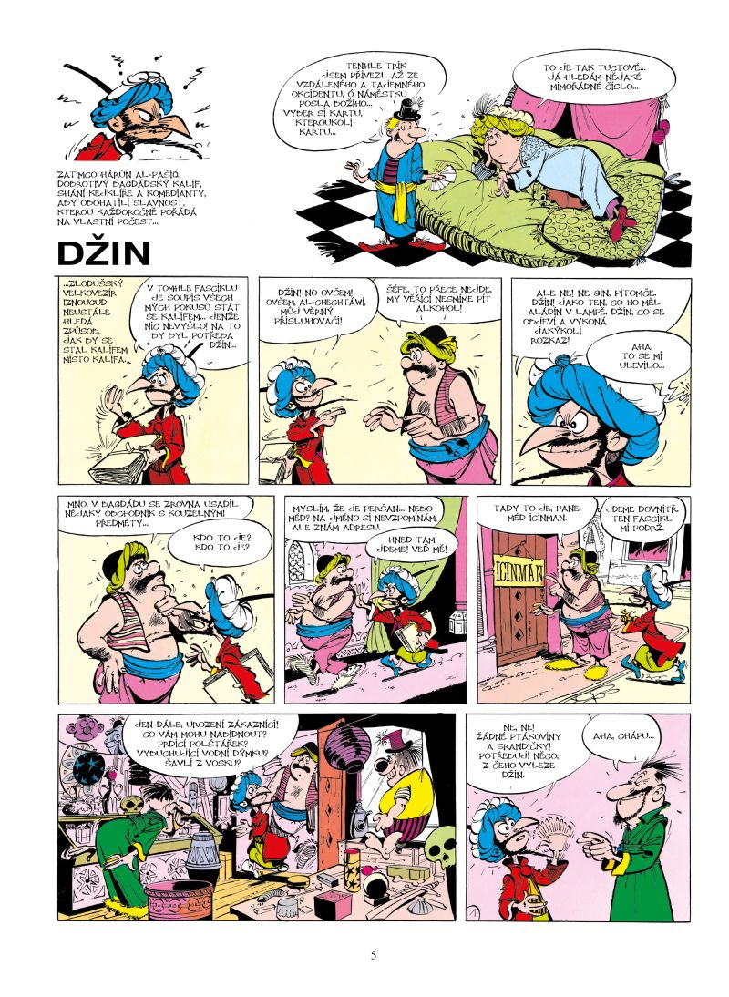 Velký vezír Iznougud (váz.) (Mistrovská díla evropského komiksu)