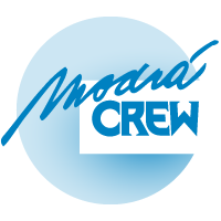 Logo Modrá CREW