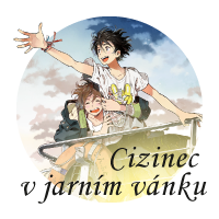 Logo Cizinec v jarním vánku
