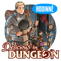 Logo Delicious in Dungeon - Chuť podzemí