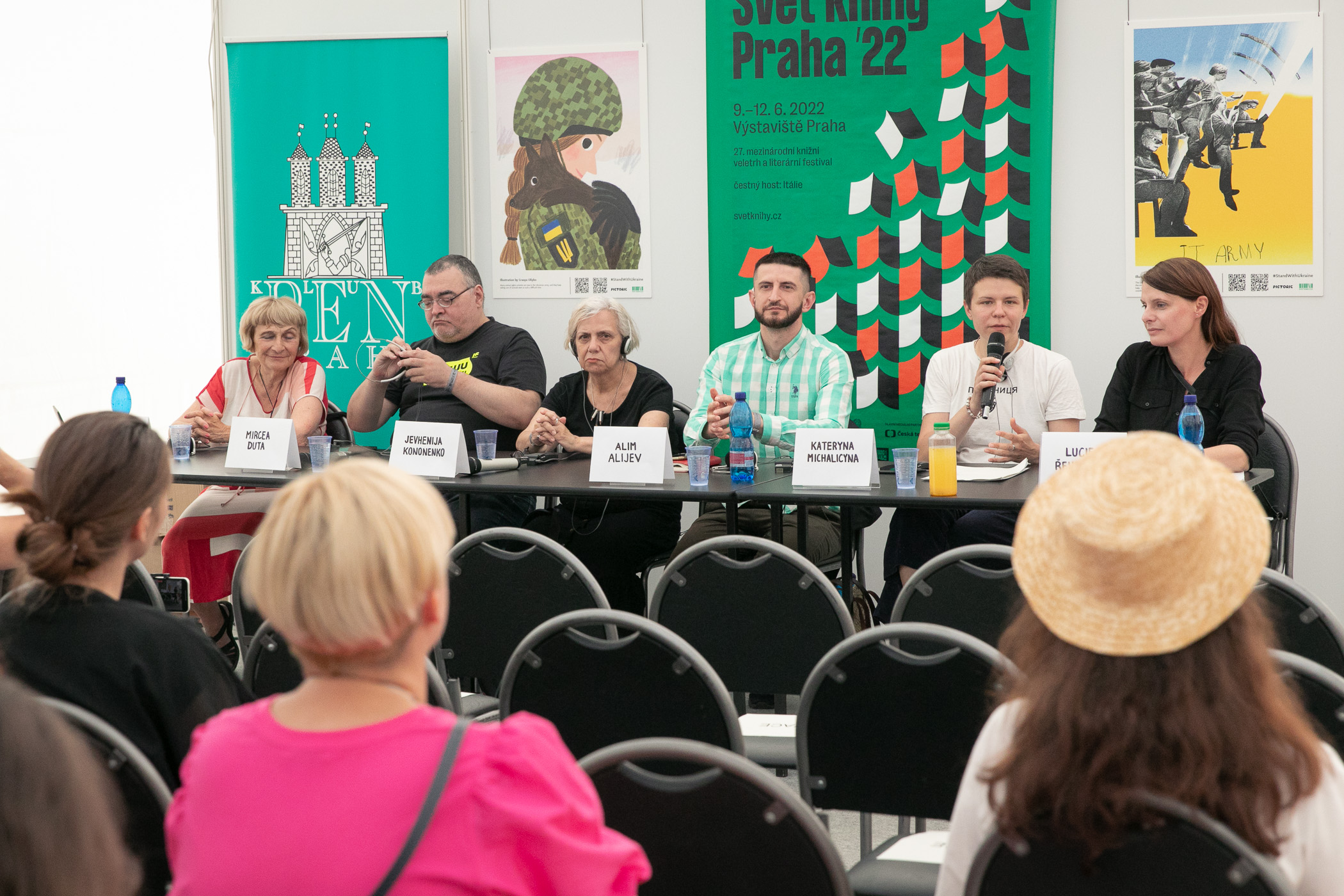 Svět knihy Praha 2022_doprovodný program_Literatura jako hlas svobody 