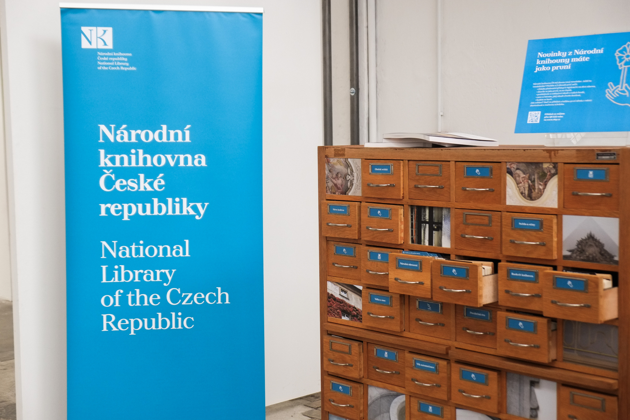 Národní knihovna České republiky | Expozice Lístkový katalog
