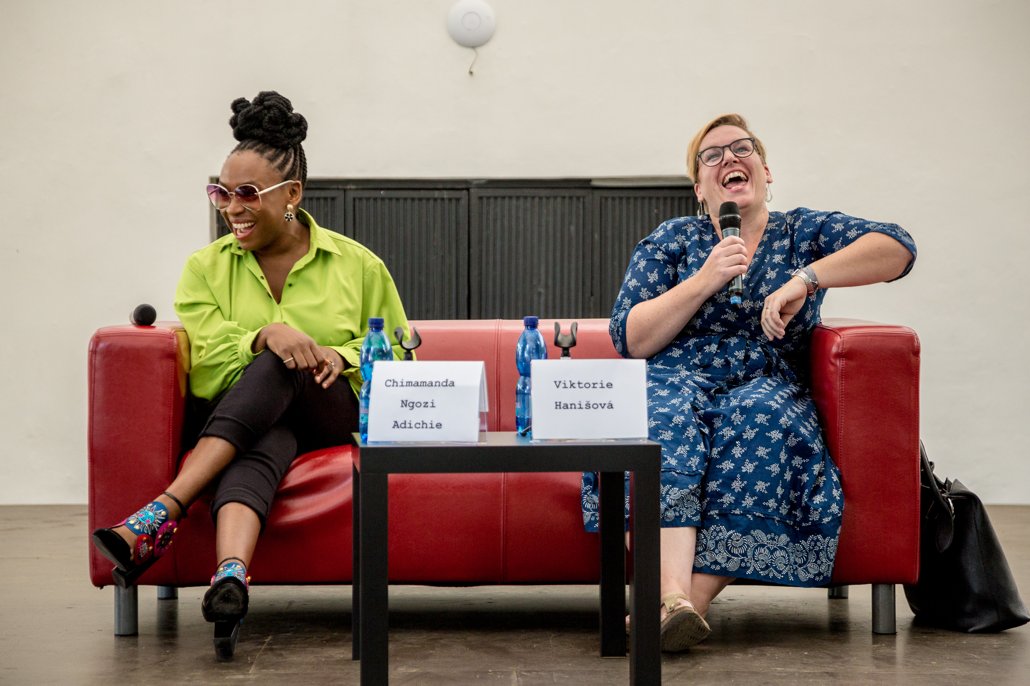 Svět knihy Praha 2021 - Chimamanda Ngozi Adichie a Viktorie Hanišová
