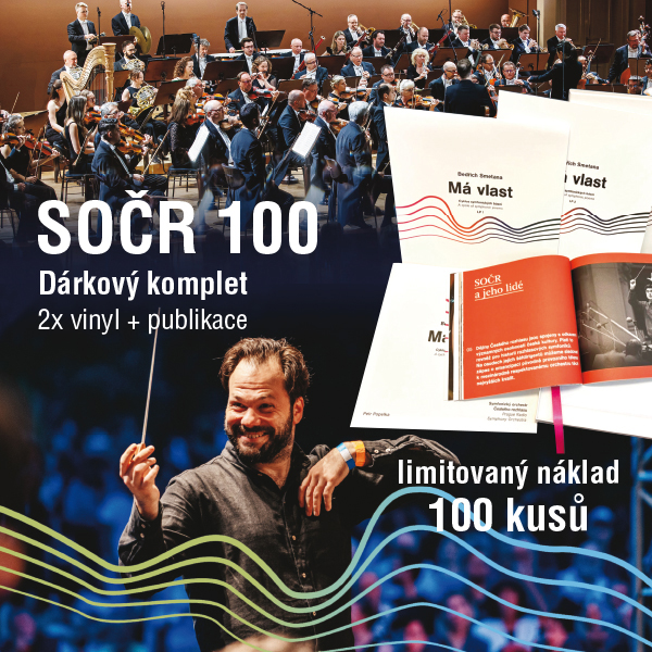 Bedřich Smetana: Má vlast - 2x LP + publikace SOČR 100